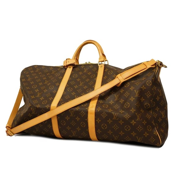 Authentic Louis Vuitton keepall 60 bandouliere travel unisex with strap - Picture 1 of 11